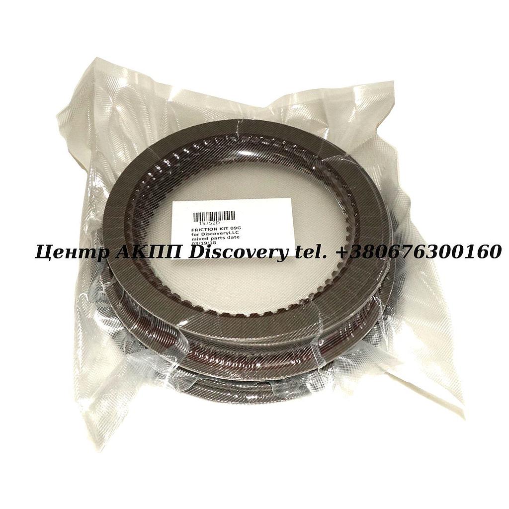 Комплект Фрикційних Дисків 09G K2=60T K1,K2=1.5mm Gen 2 (Transtar)