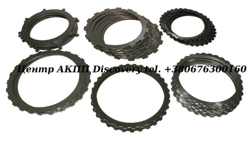 [23753] Комплект Сталевих Дисків Subaru 4EAT w/trasfer 98-up (Transtar)