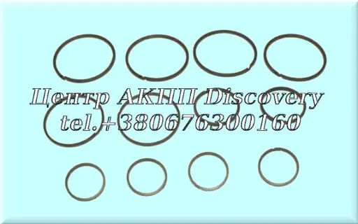 [167175] Комплект Тефлонових Кілець АКПП U880, TG-81SC, 8F35 (Precision) 