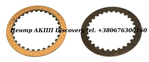 [132116] Односторонній Фрикційний Диск Пакет Underdrive Direct 62TE (Borg Warner)